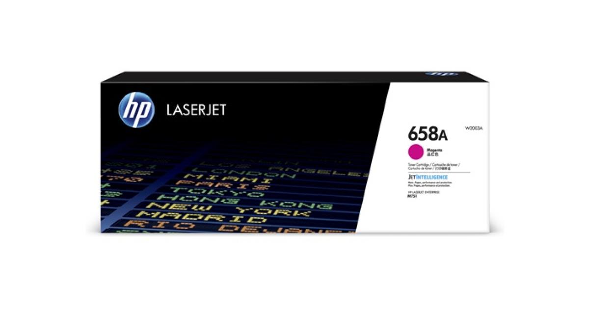 HP 658A MAGENTS Original LaserJet Toner Cartridge, W2003A ORGINAL - CompuMe