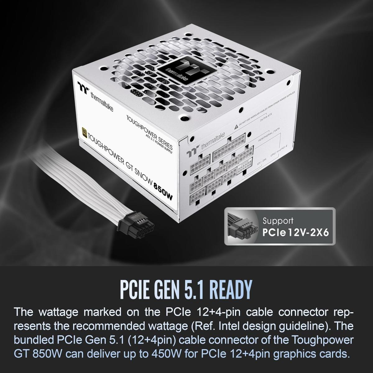 Thermaltake PCIe power supplies for electronics hardware