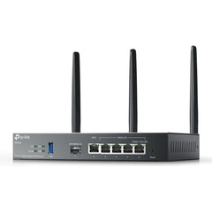 TP-Link ER706W Omada Gigabit AX3000 WiFi 6 VPN Router 1x USB 3.0 Support USB Storage and LTE Backup with LTE dongle Supports Omada Mesh | Easy Set-up