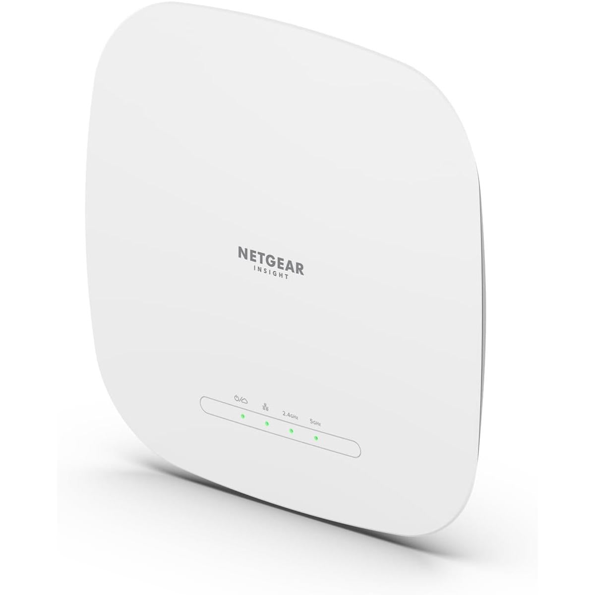 Netgear (wax615) Cloud Managed Wireless Access Point Wi Fi 6 Dual Band Ax3000 Speed Up To 256 Client Devices Insight Remote Management Poe+ Powered Or Ac Adapter (not Included) - CompuMe