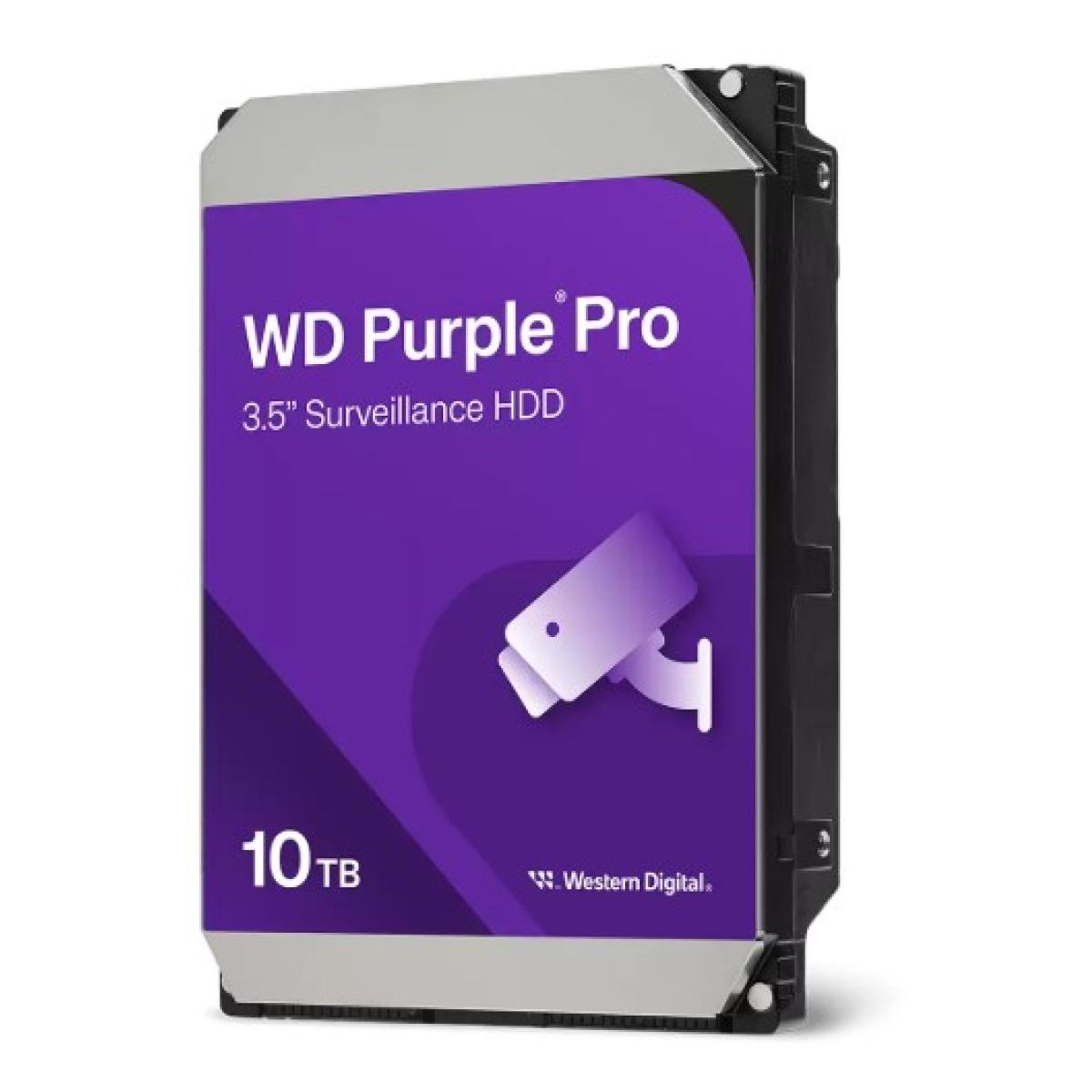WD Westren Digital WD102PURP Purple Surveillance Hard Drive 10TB 7200 RPM