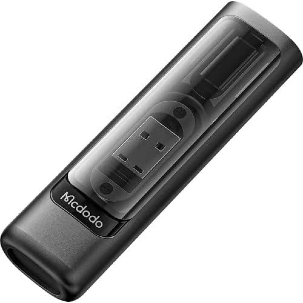 Mcdodo WF-1720 Multifunctional Storage Box for Cable Connector SIM Ejector Card Slot - Black
