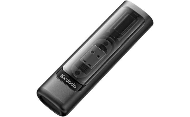 Mcdodo Wf 1720 Multifunional Storage Box for Cable Conneor Sim Ejeor Card Slot Black