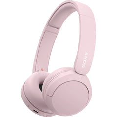 Sony CH520 Wireless Headphones, Bluetooth 5.2, 2.4GHz Band Frequency, Up to 40 Hours Continuous Communications, Up to 3 Hours Charing Time, Pink