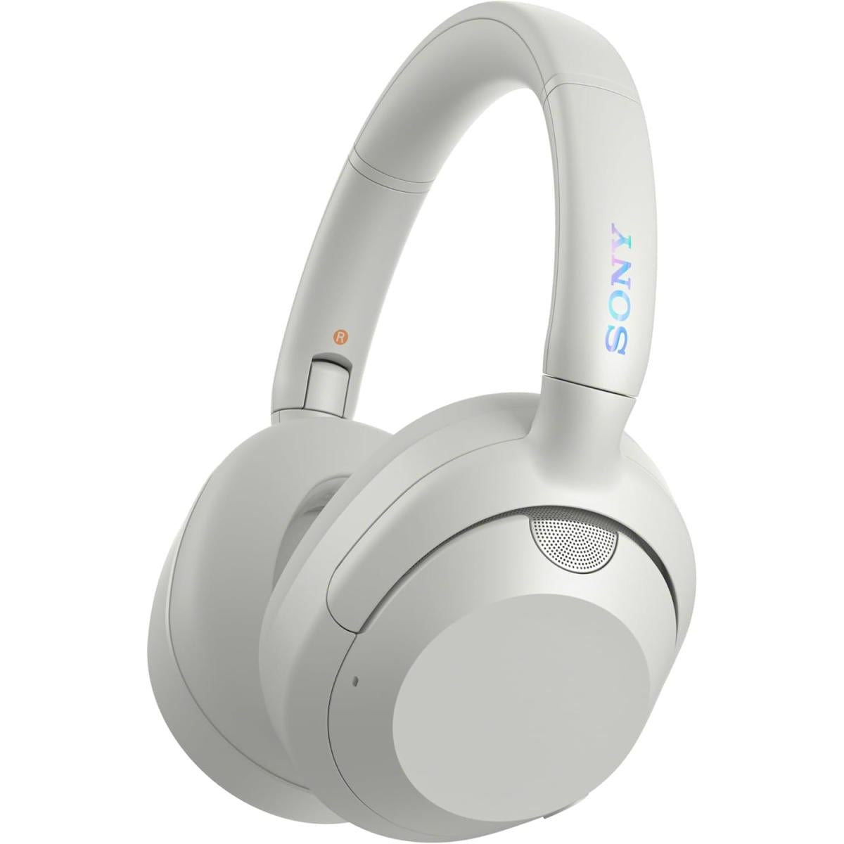 Sony Ult Wear Over Ear Noise Cancelling Bluetooth Headphones With Alexa Built In, Comfortable Design, 30 Hour Battery, Massive Bass White