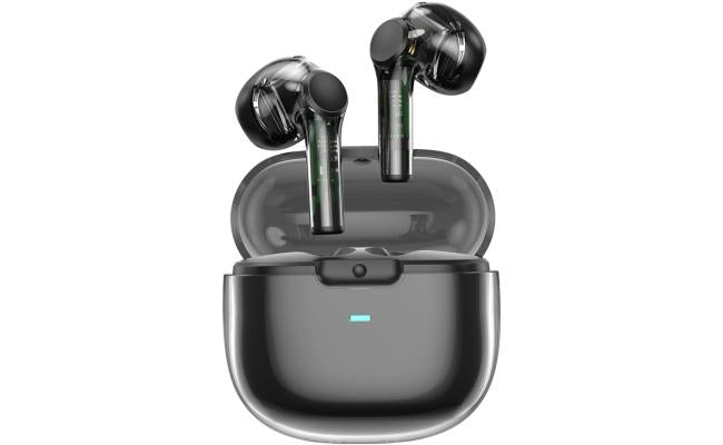 Wiwu TWS12 Pure Sound Tws Airbuds, Pure Bass Hf Sound True Wireless Stereo, Smart Voice Assistant Up to 24 Hours Black