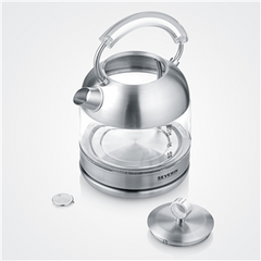 WK 3459 Severin Glass Water Heater, 1.7 Liters, 2400 Watts