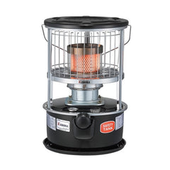 WKH-3300 Kiruna Black Glass Head Heater 7.2 Litres