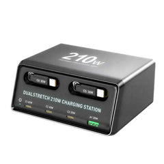 NO - Brand 6 - IN - 1 WLX - 60E Dual Stretch Desktop Charger Station 210W