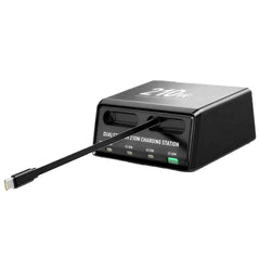 GENERIC 6 - IN - 1 WLX - 60E Dual Stretch Desktop Charger Station 210W with chargers