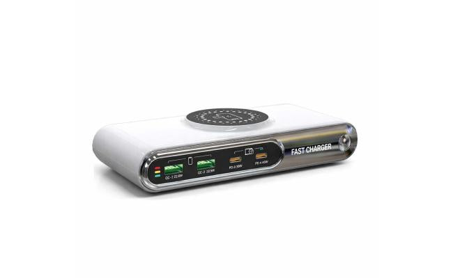 6 In 1 Wlx F9A USB Type C Smart Fast Wireless Charging Station 45w