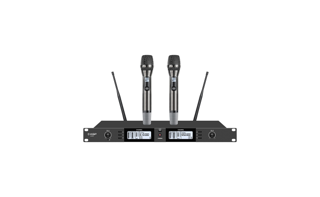 Aisp Wm 8211 Uhf Wireless Handheld Two Microphones, networking