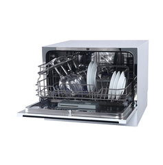 7 Programs 6 Place Settings Counter Top Dishwasher