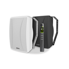AISP WS-520U 4" UHF Active Wall Mount Speaker 2*20W -Black