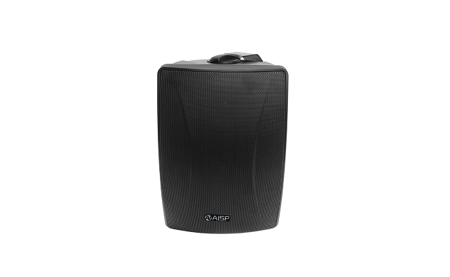 Aisp Ws 6040 6.5" Wall Mounted Speaker With Power Tap 40w Black