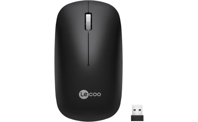 LENOVO Lecoo WS214 Wireless 2.4g 1200 Dpi Mouse Design By Lenovo