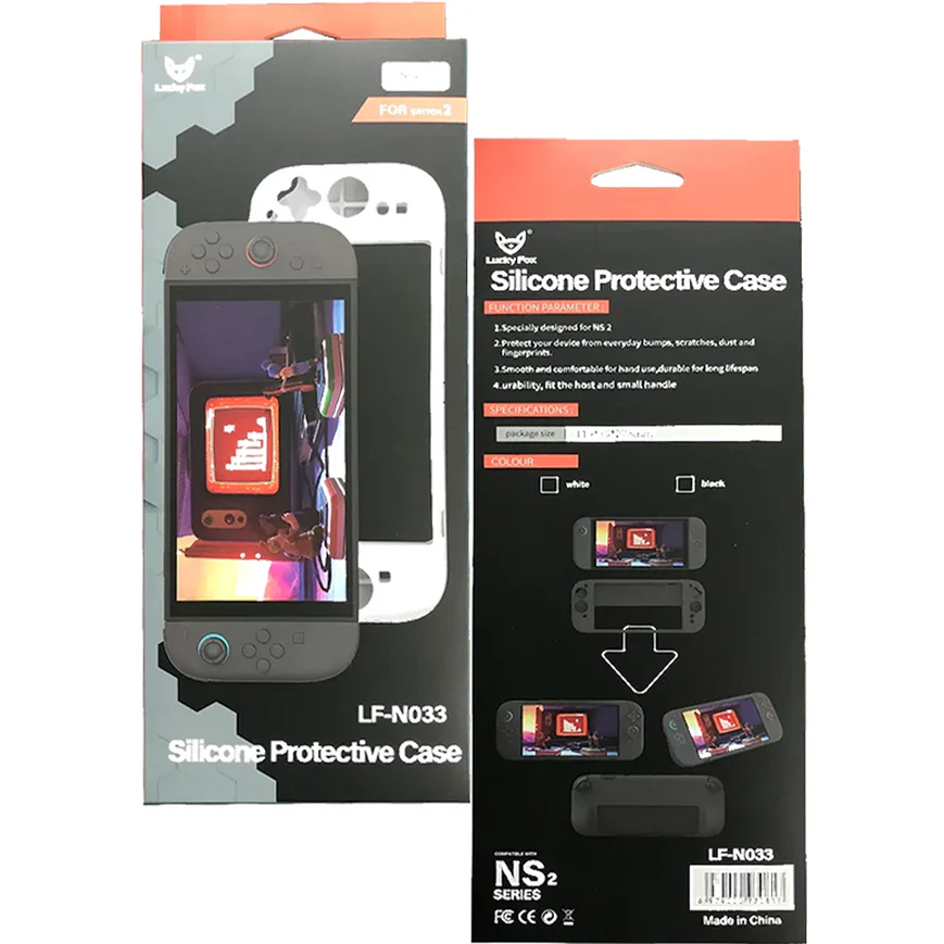 Lucky Fox Silicon Protective Case for Nintendo Switch 2