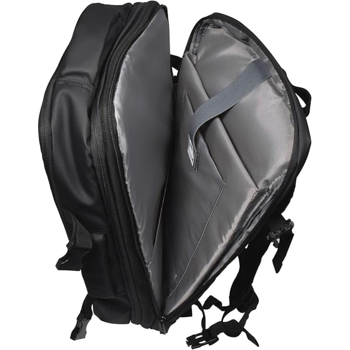 Gds Waterproof S1904 Laptop 17.3" Backpack with USB Port - Black