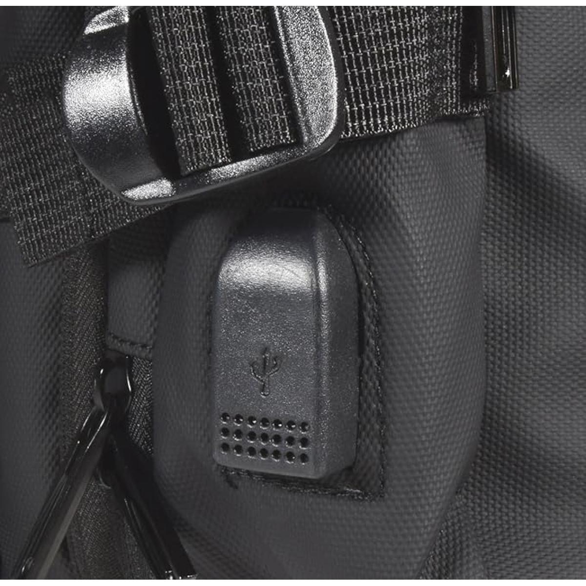 Gds Waterproof S1904 Laptop 17.3" Backpack with USB Port - Black