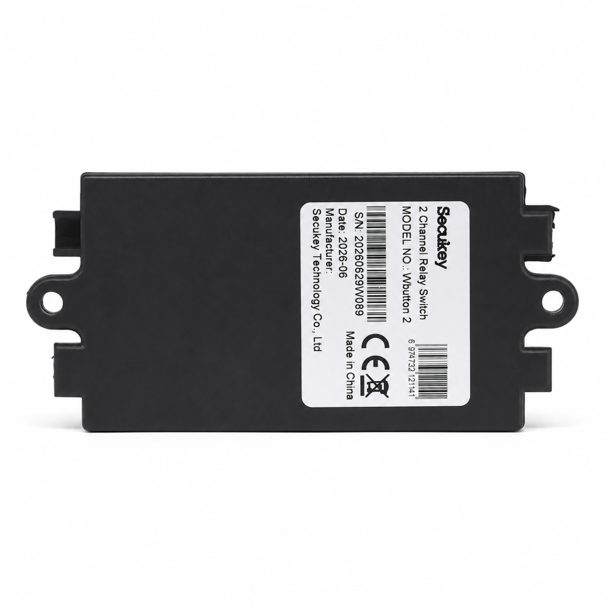 Secukey Wbutton 2 Channel Relay Switch