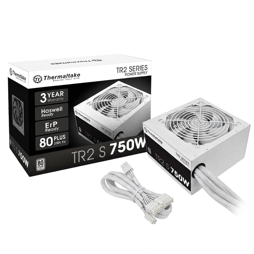 Thermaltake TR2 Series 750W Power Supply – White