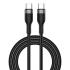 Wiwu Wi C033 3in1 Concise Series 100w Type C To Type C Combo Pd Cable Set 20cm 150cm 200cm Black Wiwu Wi C033 3in1 Concise Series 100w Type C To Type C Combo Pd Cable Set 20cm 150cm 200cm Black