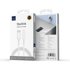 Wiwu Wi C042e A L 2.4a Charging Cable Usb A To Lightning Data Transfer Cable 1m White
