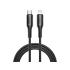 Wiwu Wi C04зe Starlink 30w Fast Charging Cable with USB - C to Lightning Cable, Fast Charging Durable Black