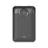 Wiwu Wi P022 Galaxy Power Bank 22.5w, 10000mah Fast Charging, with Dual Built In Charging Cable Type C + Lightning Black