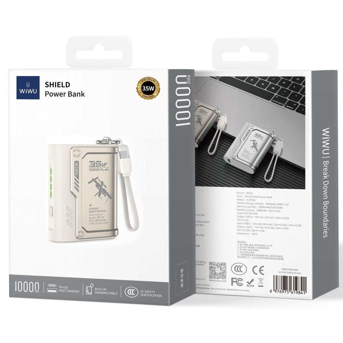 Wiwu power bank for device charging