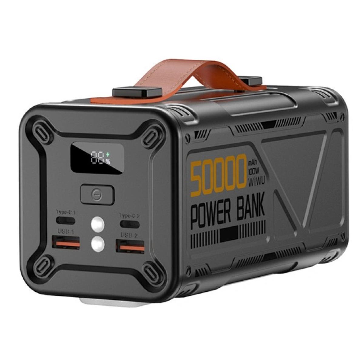 WiWU WI - P029 Armor 100W 50000mAh Power Bank multiple devices with laptop
