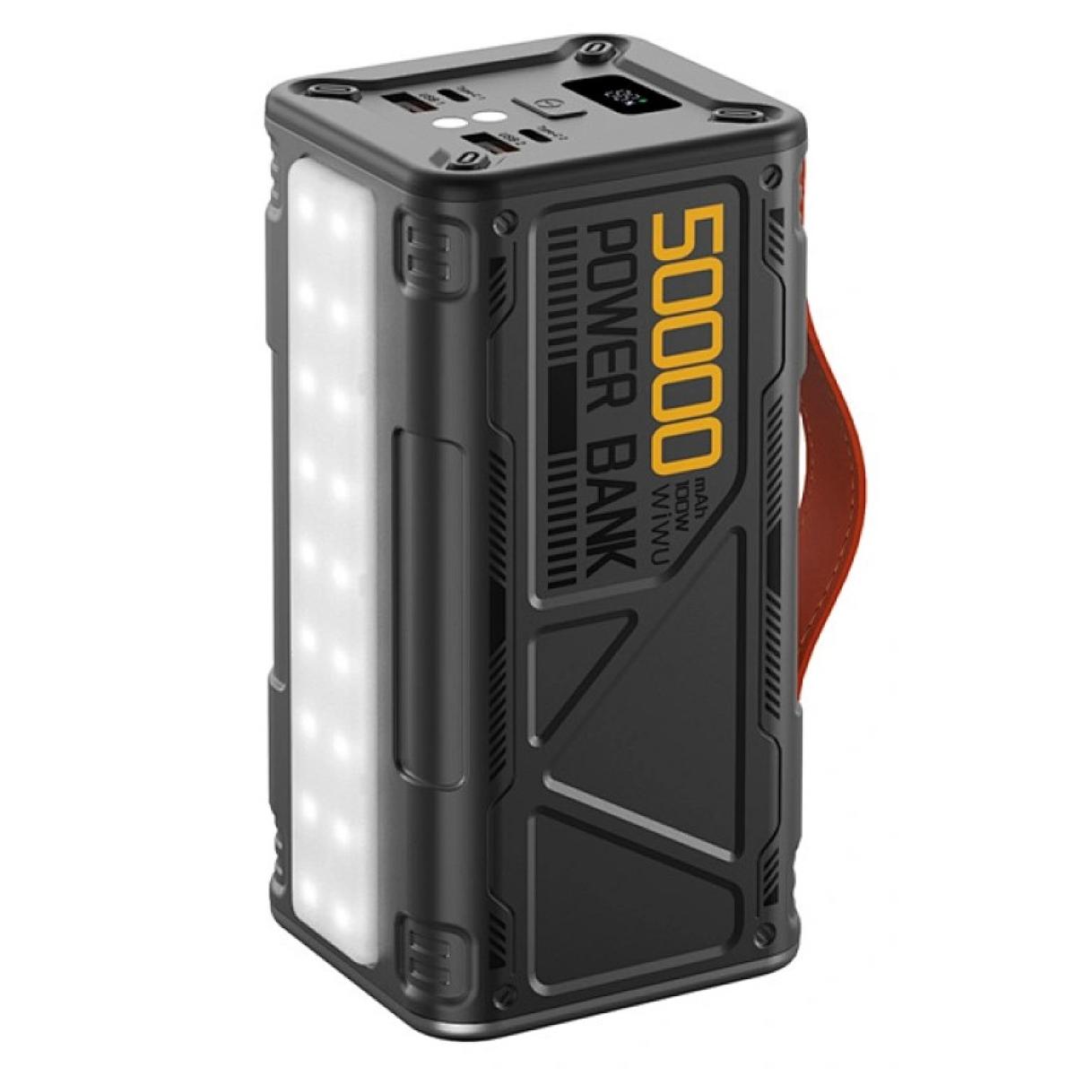 WiWU WI - P029 Armor 100W 50000mAh Power Bank multiple devices with laptop