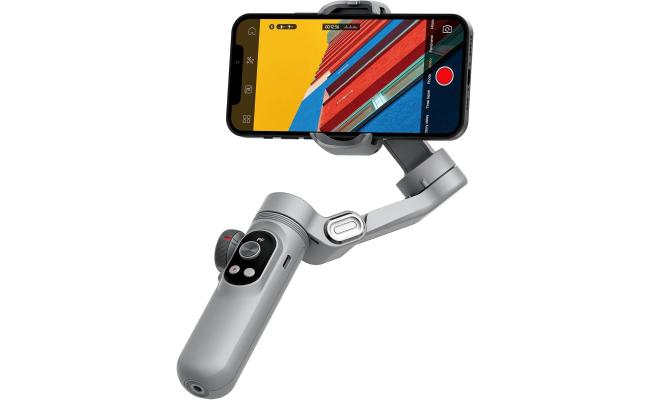 Wiwu Wi SE007 Phone Gimbal Stabilizer Three Axis Handheld Anti Vibration Auto Tracking Detachable Tripod Selfie Stick Grey