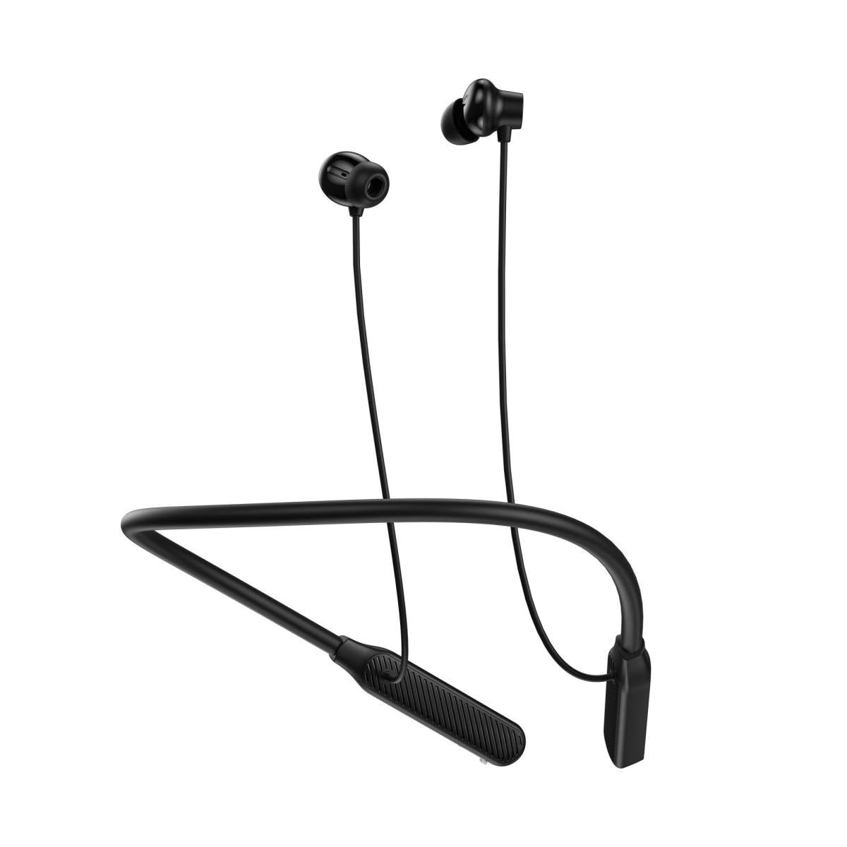 Wiwu GB01 Flex Wireless Earphones, Bluetooth 4.2, Hifi Clear Voice, Long Life Battery, Up to 30 Hours Music Time Black