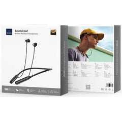 Wiwu GB01 Flex Wireless Earphones, Bluetooth 4.2, Hifi Clear Voice, Long Life Battery, Up to 30 Hours Music Time Black