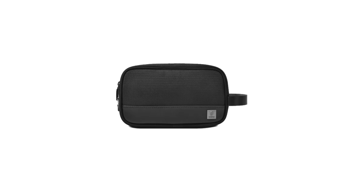 WiWU Hali Travel Pouch H1 – Electronic Accessories Organizer Bag with Anti-Theft Coded Lock (Black)