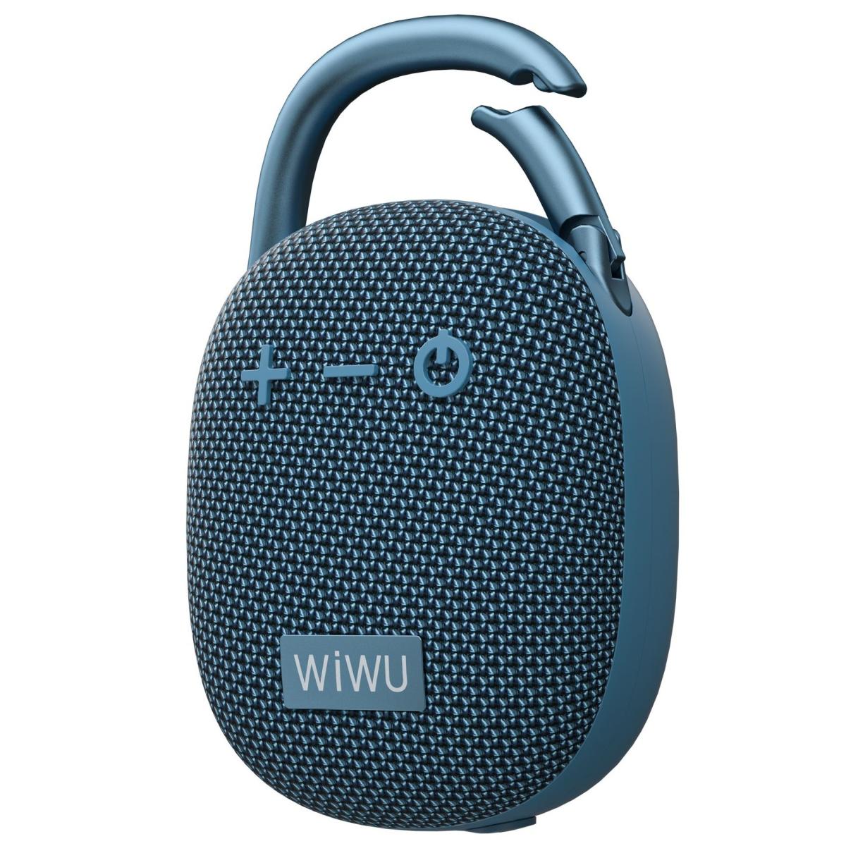 Wiwu H3 Clip Fun Portable Wireless Speaker Blue