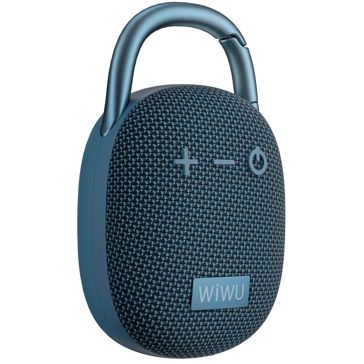 Wiwu H3 Clip Fun Portable Wireless Speaker Blue