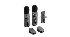 WiWU Wi-WM007 Dual Wireless Lavalier Microphone