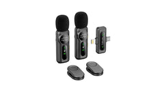 WiWU Wi-WM007 Dual Wireless Lavalier Microphone