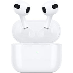 Wiwu Airbuds 3 Se True Wireless Earbuds, 3rd Gen Bluetooth Earphones, Hifi Sound, Magsafe & Usb C Charging, Long Battery Life, Spatial Audio, Anti Fingerprint Silicone Case, Noise Isolation Up To 40 Hours Standby Power White - CompuMe