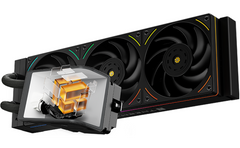 Thermalright Wonder Vision 360 UB ARGB CPU Liquid Cooler w/ 6.67" OLED 2K 60Hz 3D Panoramic Curved Display, High Performance AIO w/ 3x TL-UB36