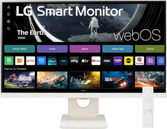 LG 25SR50F-W Smart Monitor 25-inch Full HD IPS with webOS and Built-in Speakers