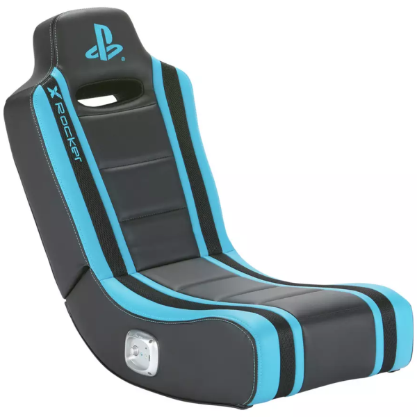 X Rocker PlayStation Geist 2.0 Floor Gaming Chair Blue/Black