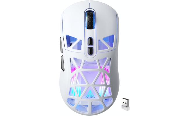Solakaka Sm802 Rgb Tri Mode Gaming Mouse White