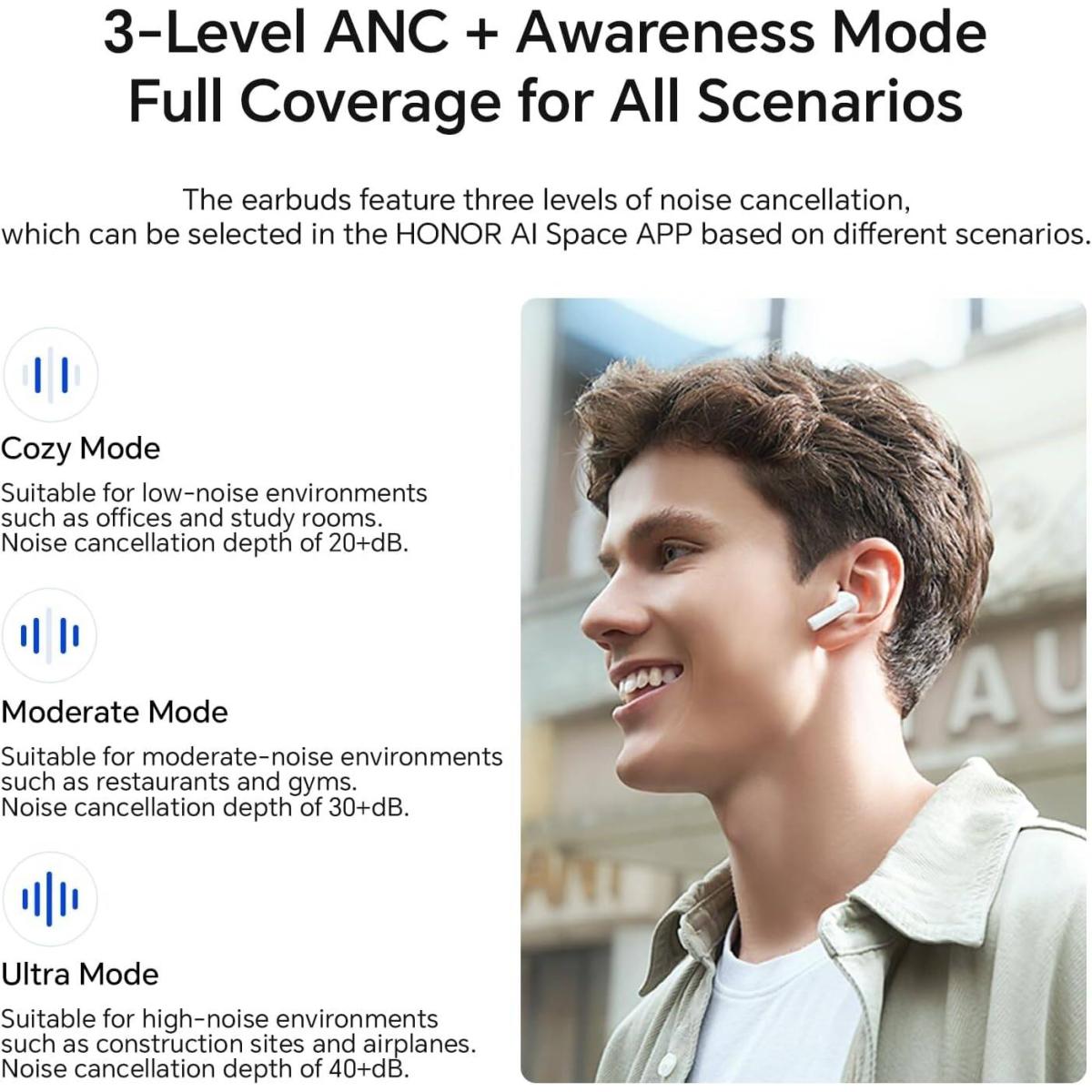 Honor wireless Bluetooth microphone for audio recording