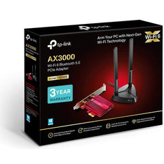 TP-LINK Archer TX3000E AX3000 Wi-Fi 6 Bluetooth 5.0 PCI Express