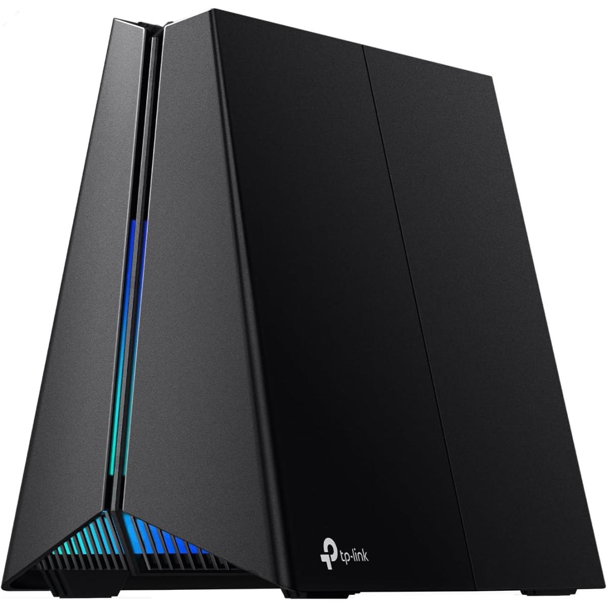 Tp Link Tri Band Archer Gxe75 Axe5400 Wi Fi 6e Gaming Router, 6 Stream 5.4 Gbps, 1 2.5g + 4 1g Ports, Usb 3.0, Exclusive Acceleration, Gaming Port & Panel, Rgb Lighting, Black