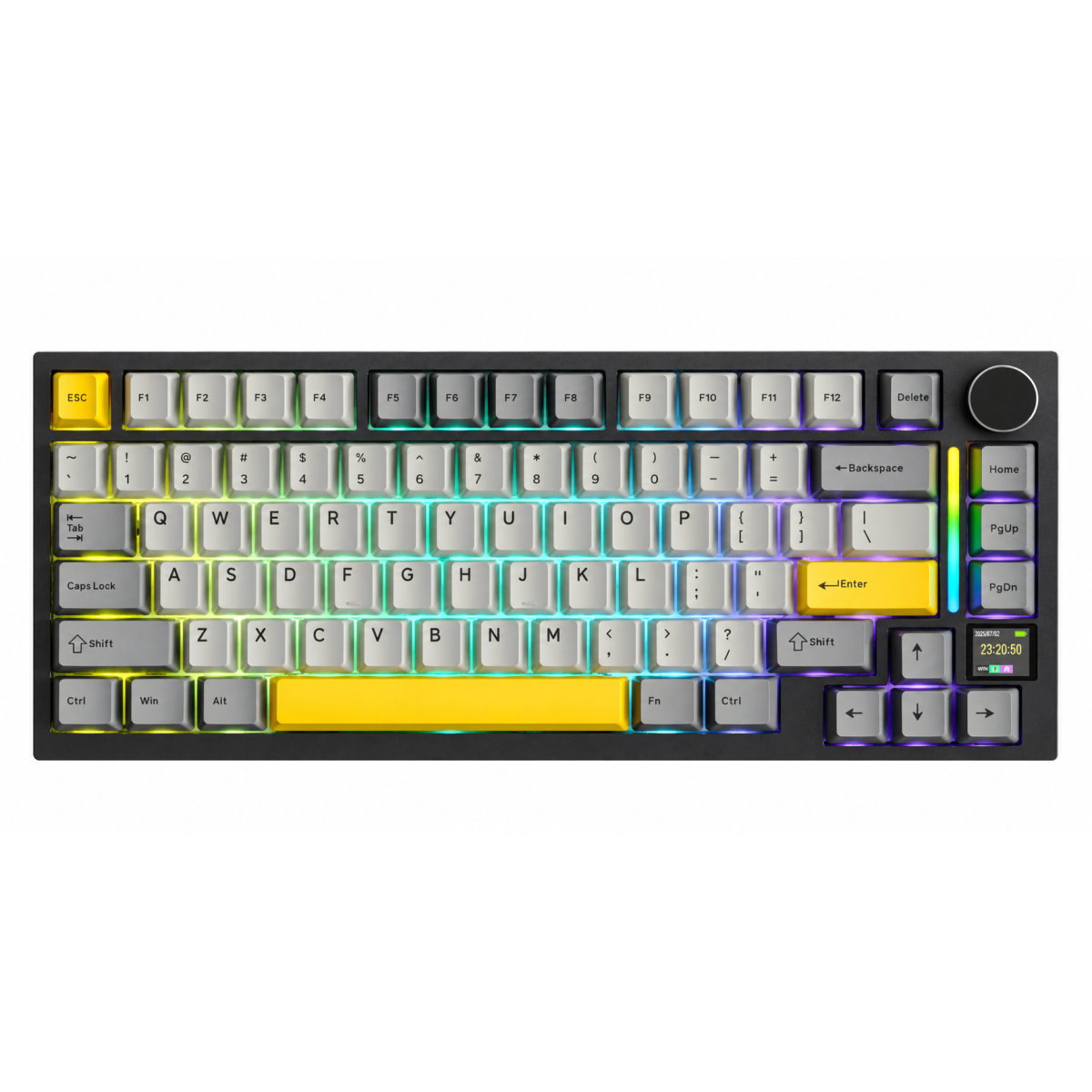 ATTACK SHARK X820 ULTRA Tri-Mode Mechanical Keyboard Star Black – Gift Switch