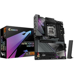 GIGABYTE X870E AORUS MASTER (Wi-Fi 7) AMD RYZEN  Series AM5/DDR5/PCIe 5.0/4xM.2 - ATX Gaming MotherBoard | X870E AORUS MASTER |